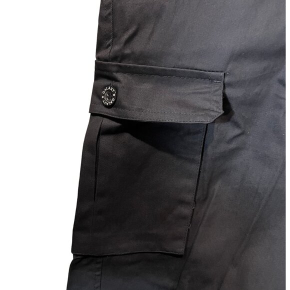 NEW- Galaxy by Harvic Men's Gray Cargo Shorts Size 48 - Picture 3 of 4